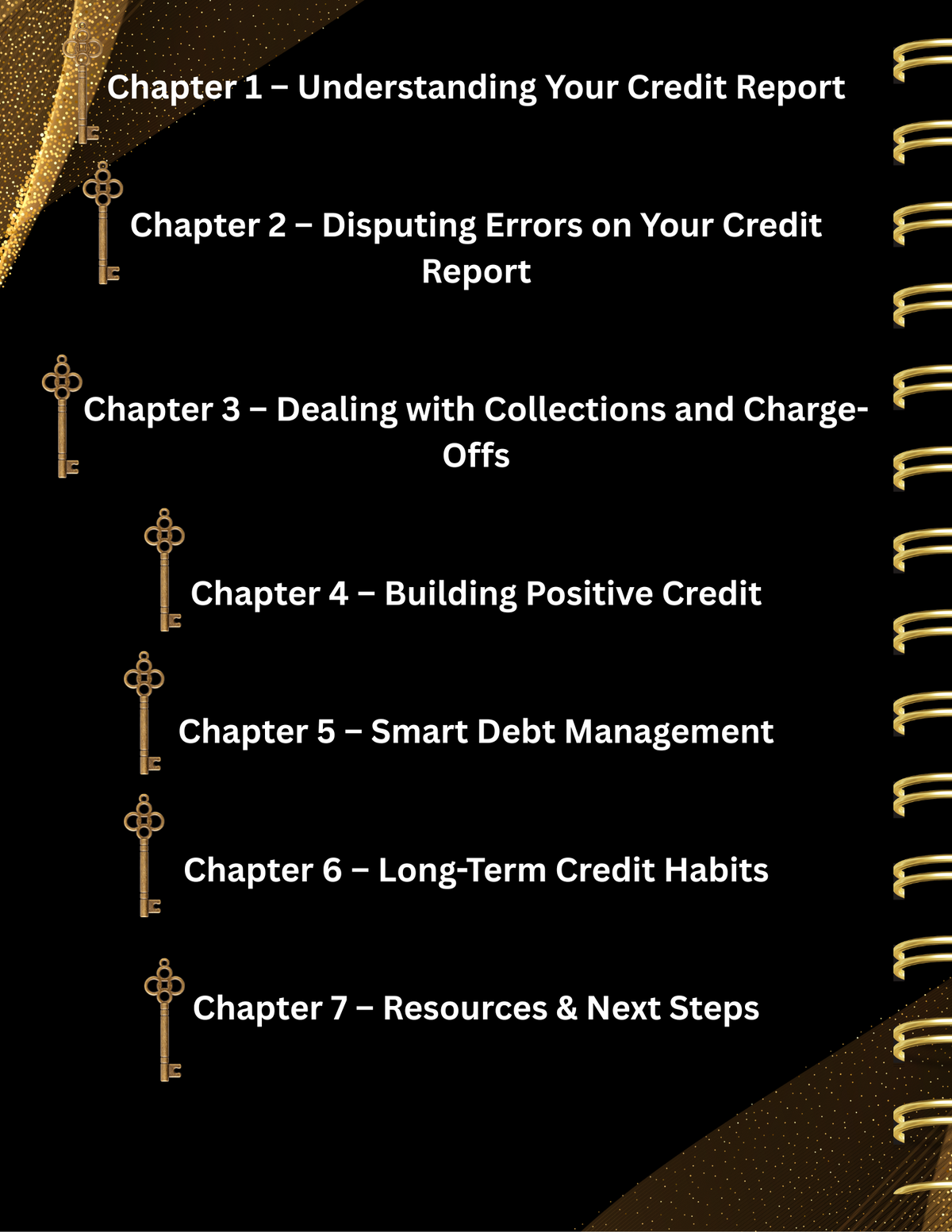 The Keys to CREDIT: VOLUME 1